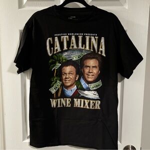 Step Brothers Catalina Wine Mixer Black T-Shirt